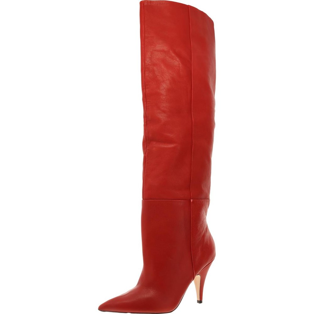 Bellamie Leather Pull On Over-The-Knee Boots
