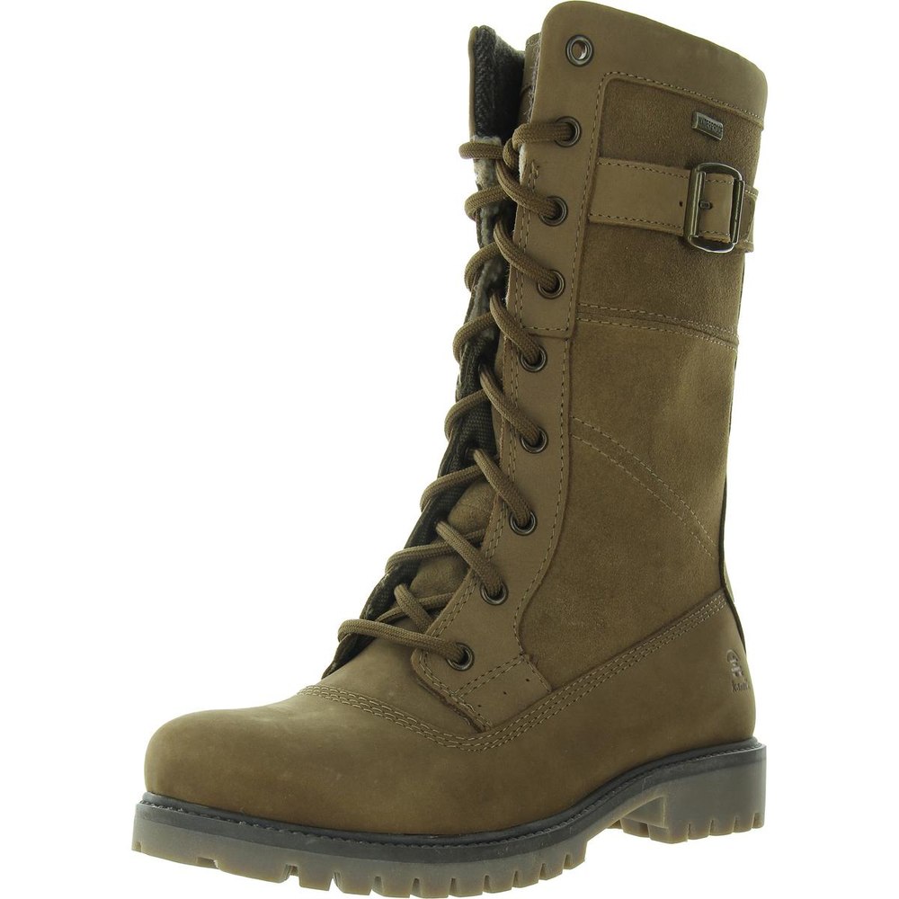 ROGUE 10 Faux Fur Lined Leather Mid-Calf Boots