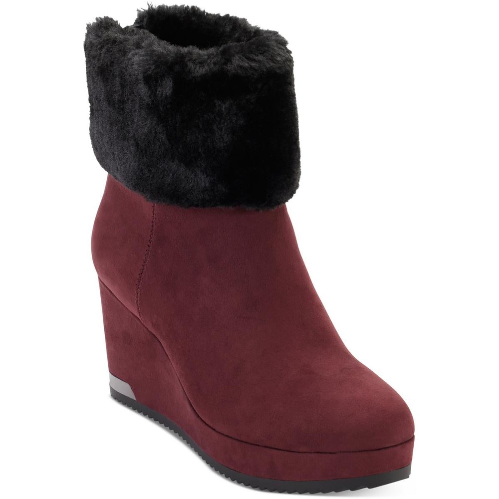 Nadra Faux Suede Dressy Booties