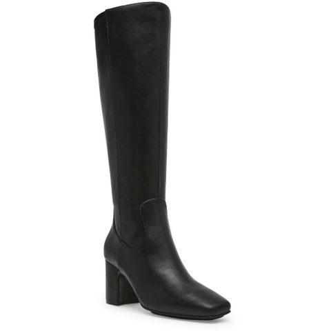 Toronto Wide Calf Faux Leather Knee-High Boots