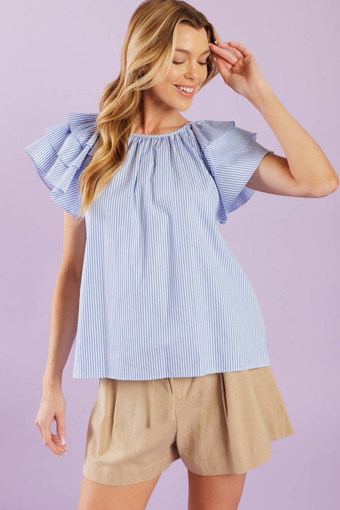NEED YOU MORE WOVEN TOP
