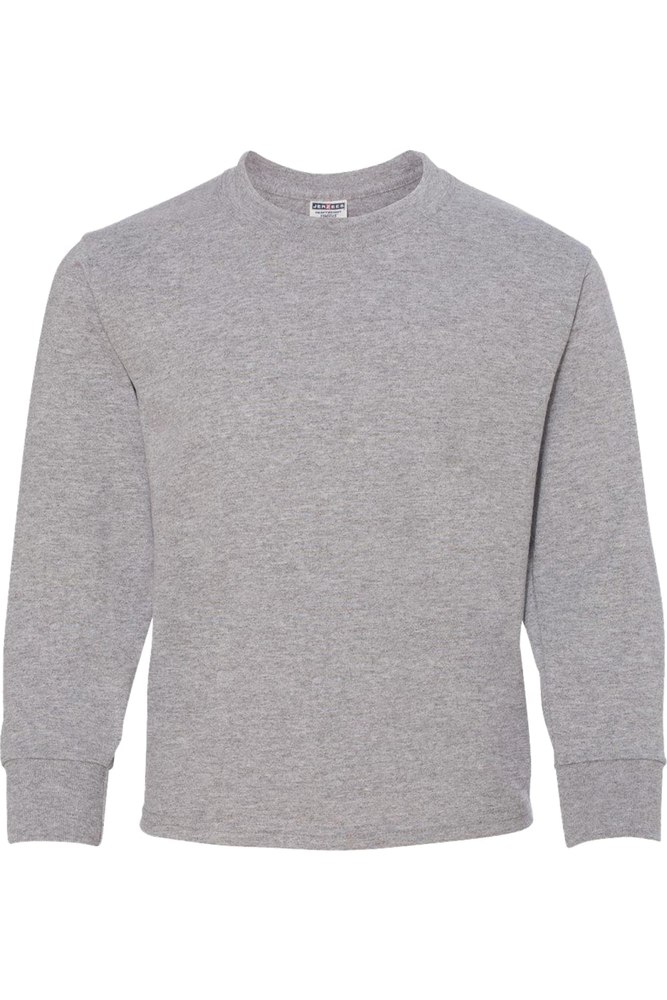 JERZEES Dri-Power Youth Long Sleeve 50/50 T-Shirt 7823691972668