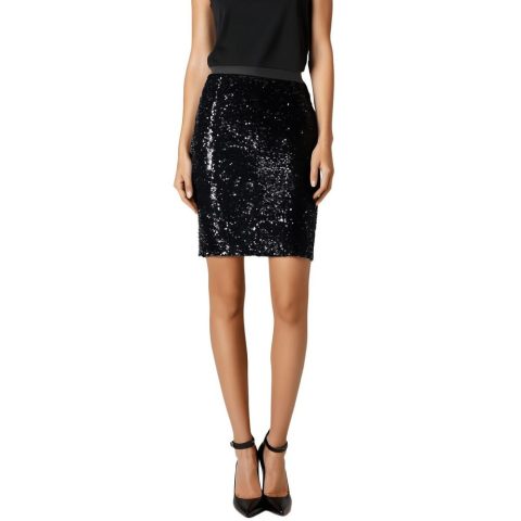 Sequined Pencil Skirt