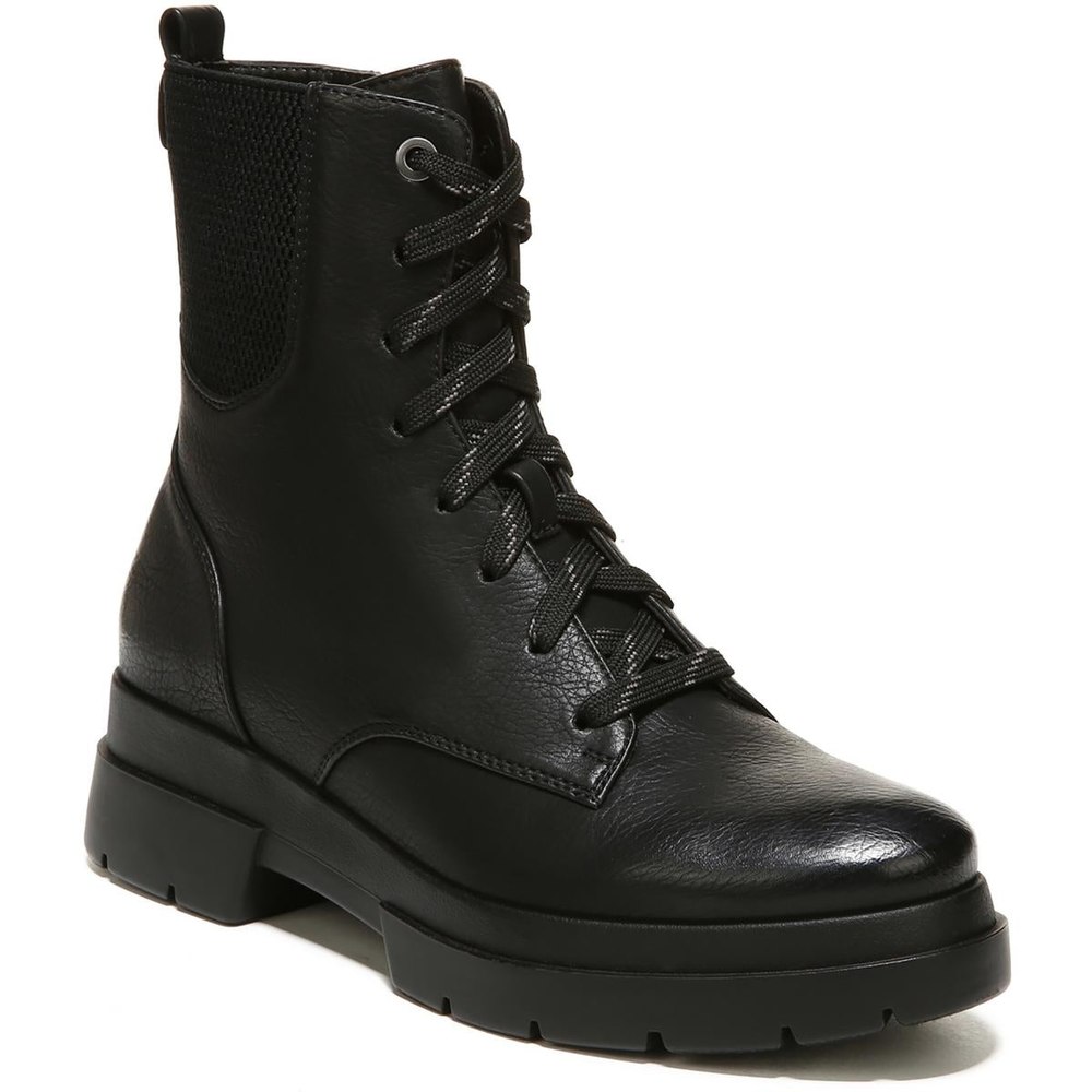 Ozzy Faux Nubuck Lace-Up Combat & Lace-up Boots