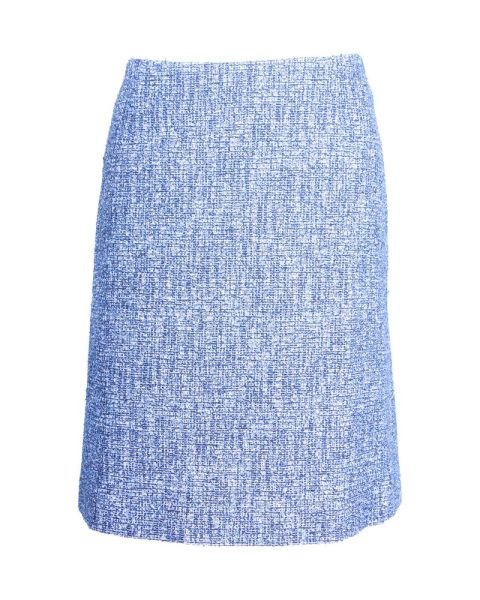 Boss Knee-Length Skirt in Blue Viscose 7748680777788