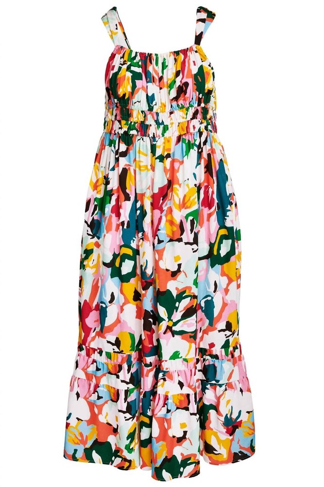 Whitner Dress In Technicolor