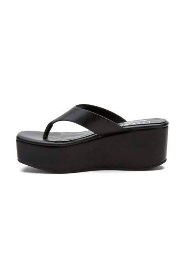 Women’s See You There Platform Sandal In Black