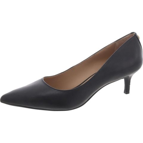 Adrienne Leather Slip On Pumps