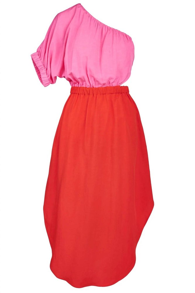 Rio Dress In Bubblegum Cherry