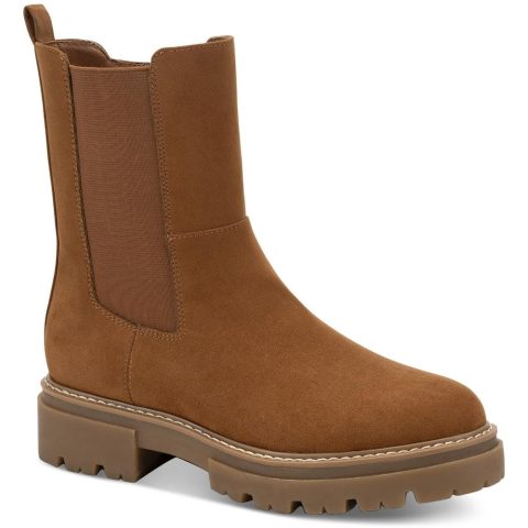 Burklee Stretch Side Zip Ankle Boots