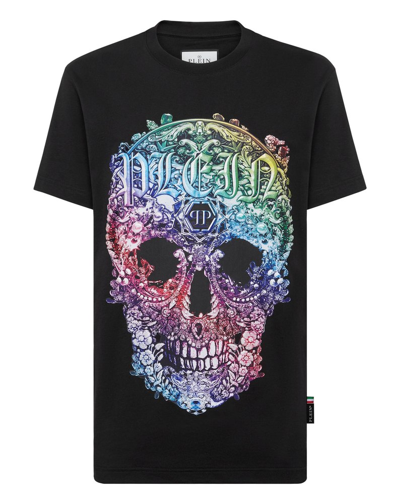 T-shirt Round Neck SS Baroque Skull 7648922501180