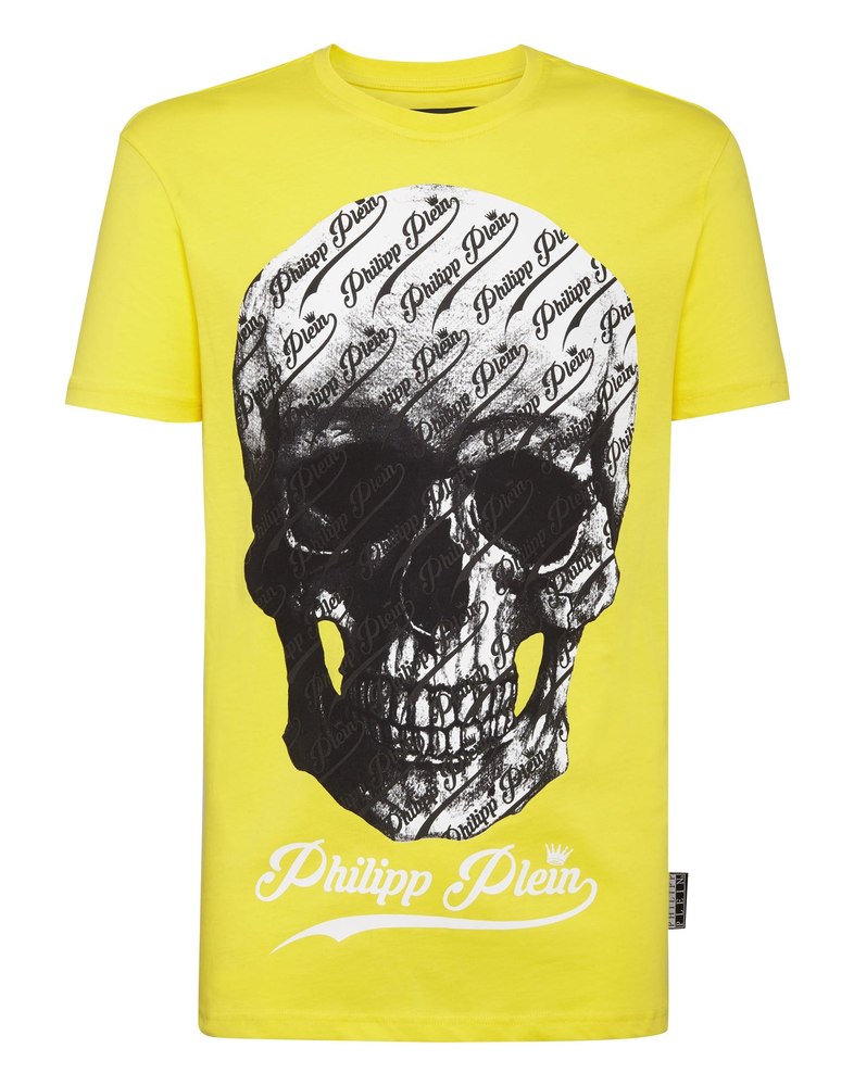 T-shirt Round Neck SS Allover skull