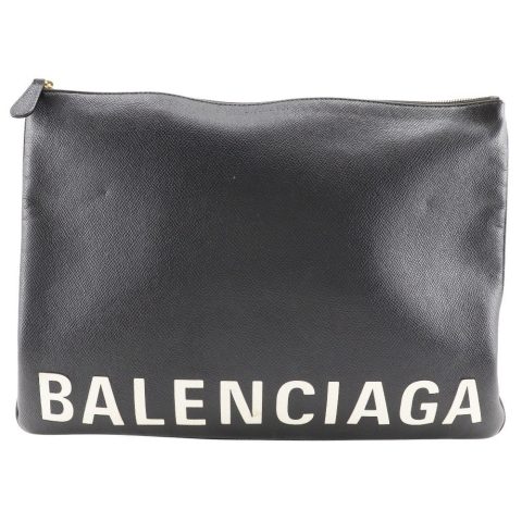 Balenciaga Leather Clutch Bag Leather Clutch Bag