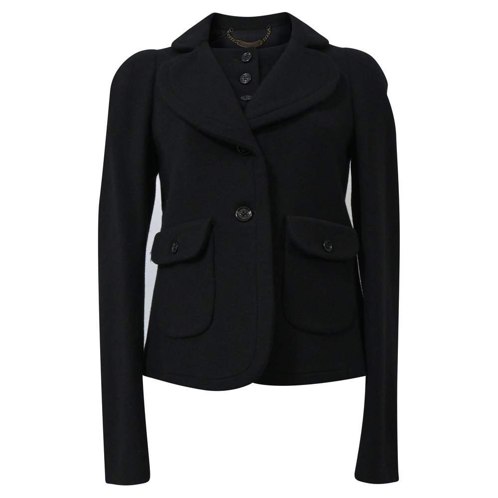 See by Chloé Jacket in Black Wool 7748752867388