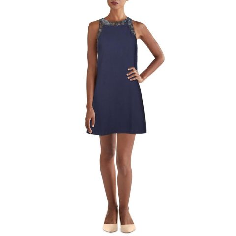 Beaded Mini Cocktail Dress