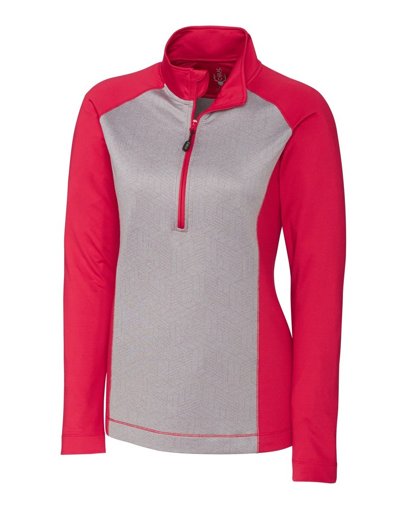 CBUK Ladies’ All-Star Printed Half-Zip Jacket