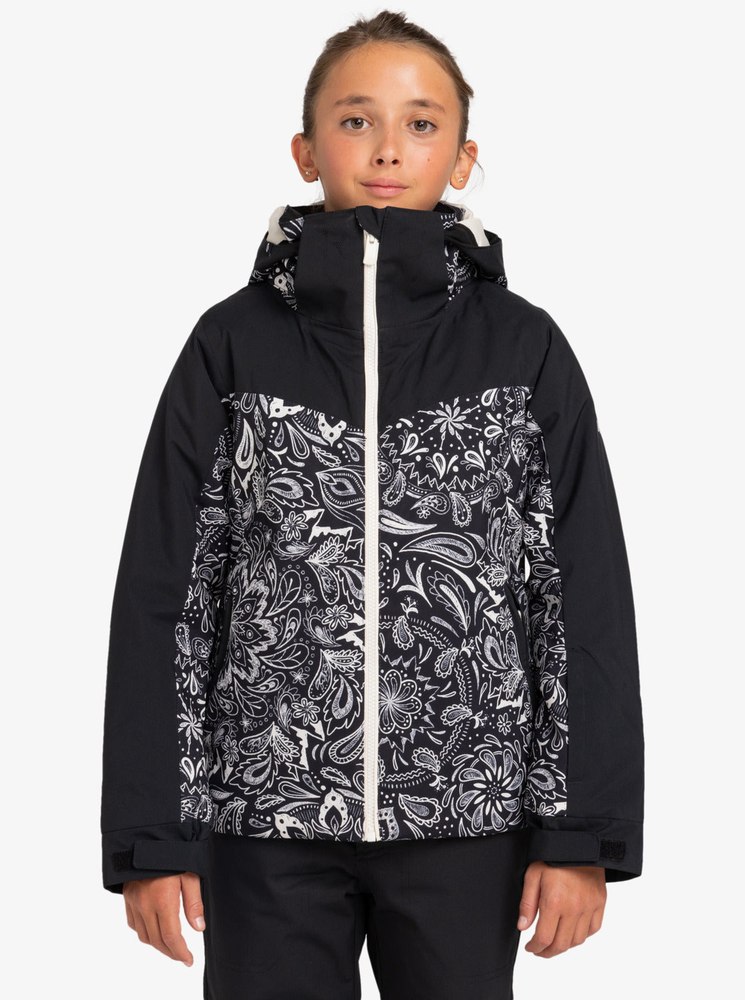 Roxy Free Jet Block Snow Jacket – Youth Girls