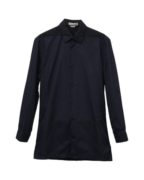Balenciaga Shirt in Navy Blue Cotton 7748771708988