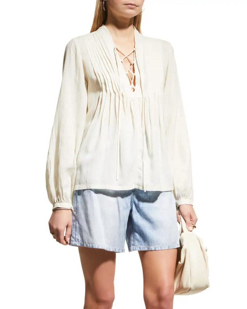 Sachi Top In Light Dove