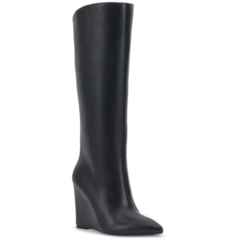 Appile Faux leather Pointed toe Knee-High Boots