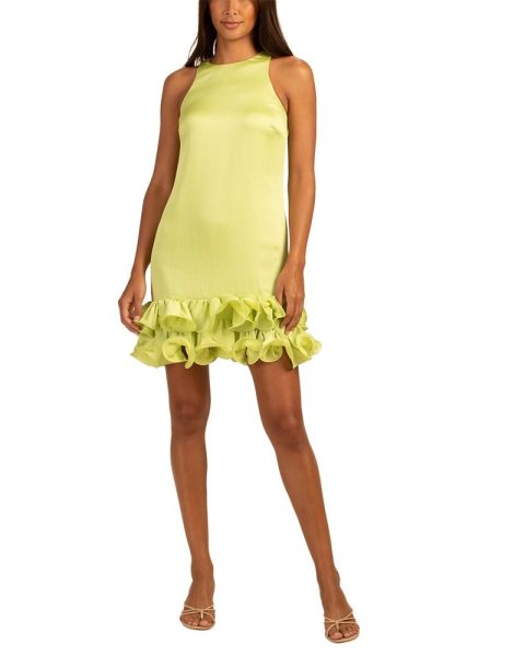 Trina Turk Feather Dress