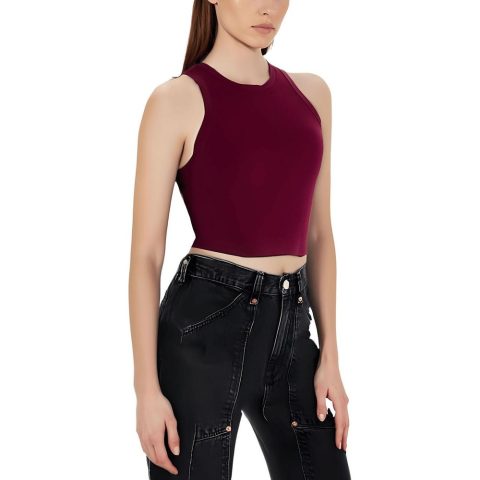 Crop Knit Tank Top