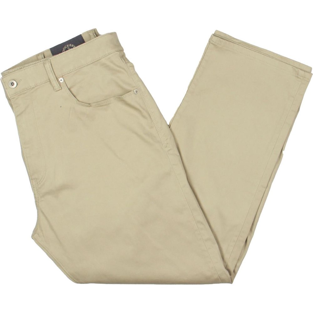 Straight Jean Cut Khaki Pants