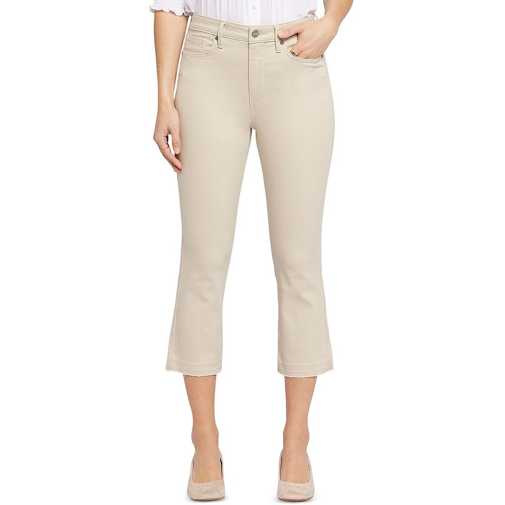 Chloe Lift-Tuck Technology Solid Capri Pants