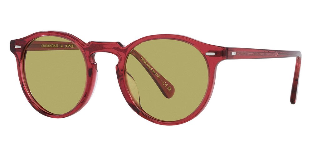 Oliver Peoples Unisex 47mm Translucent Rust Sunglasses 7650369241148