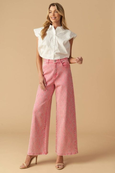 YOU ARE ENOUGH TWILL PANTS