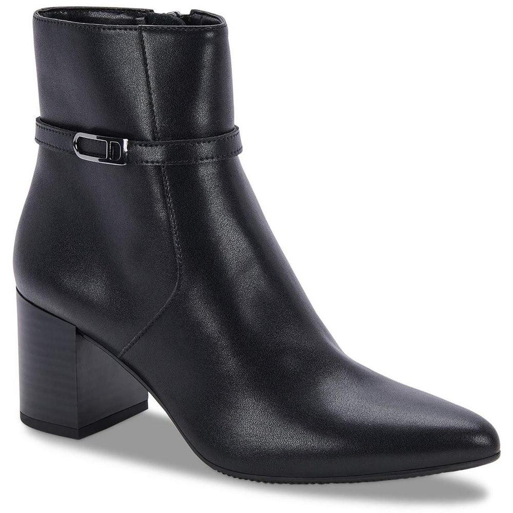 Tatum Leather Pointed Toe Booties