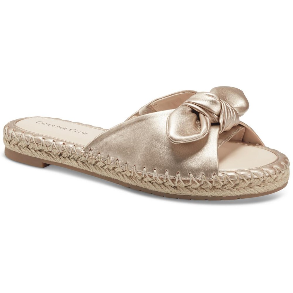 Ashland Canvas Slip On Slide Sandals