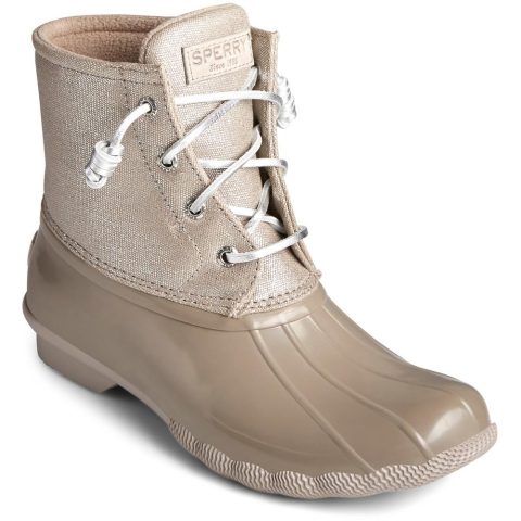Saltwater Shimmer Rain Boots