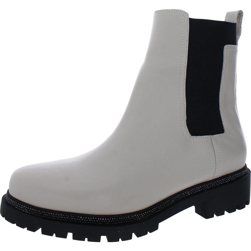 Rick Leather Pull On Chelsea Boots