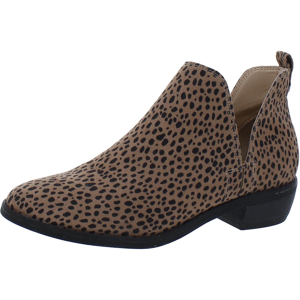 Pointed Toe Casual Ankle Boots