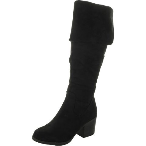 Sana Faux Suede Over-The-Knee Boots