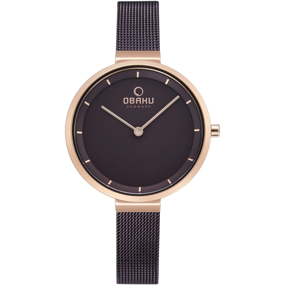 Obaku Women’s Walnut Grey Dial Watch