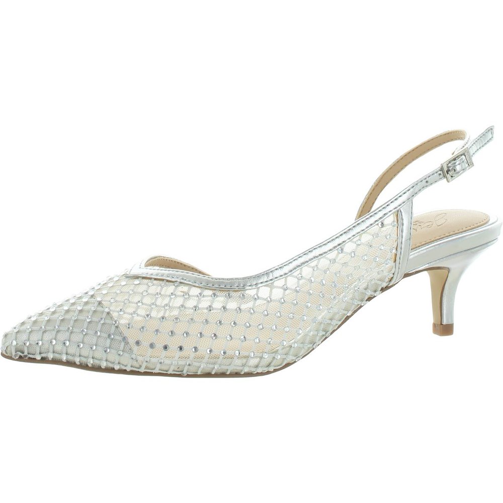 Frederica II Evening Slingback Kitten Heels