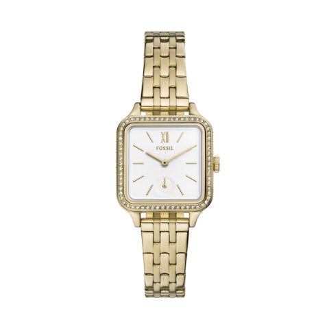 Fossil Women’s Colleen Three-Hand, Gold-Tone Stainless Steel Watch 7827077005372