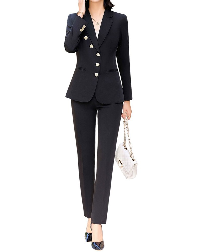 Bossy Chic 2pc Blazer & Pant Set 7827092537404