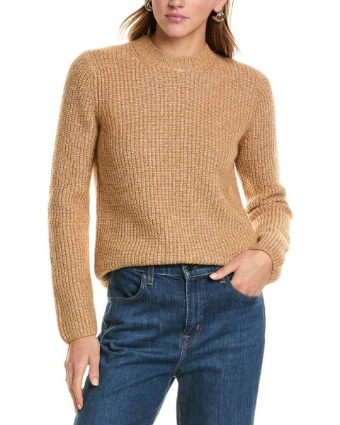 Vince Shaker Rib Wool & Alpaca-Blend Sweater 7827099779132
