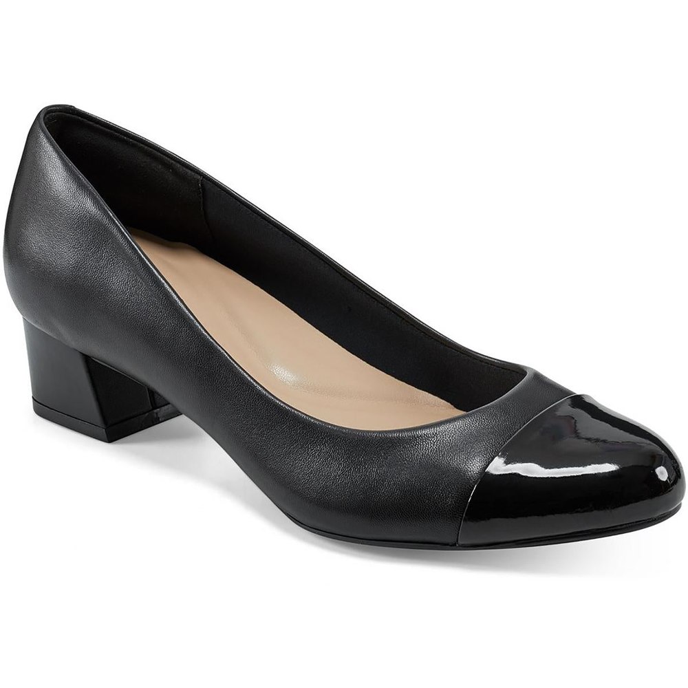 Lucinda Leather Slip-On Pumps