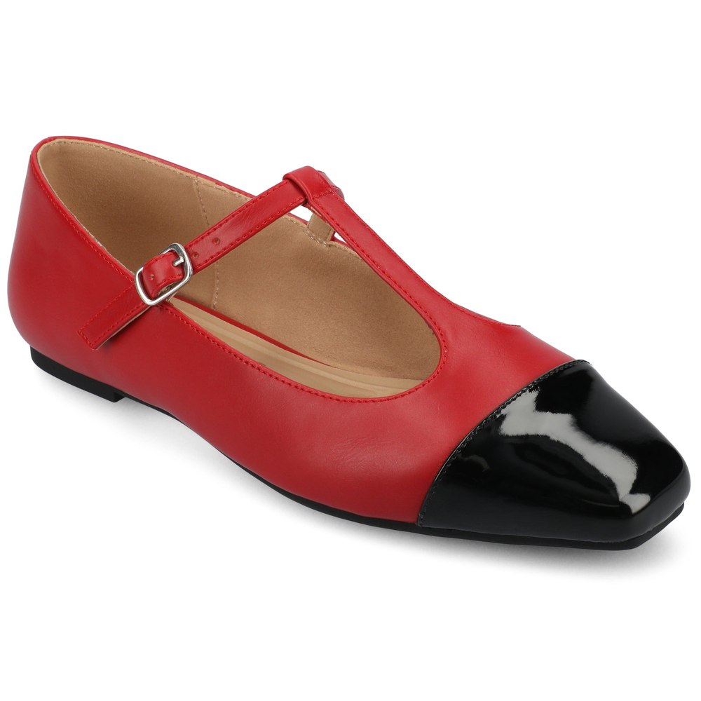 Journee Women’s Theah Medium and Wide Width Dress Flats 7827119800380