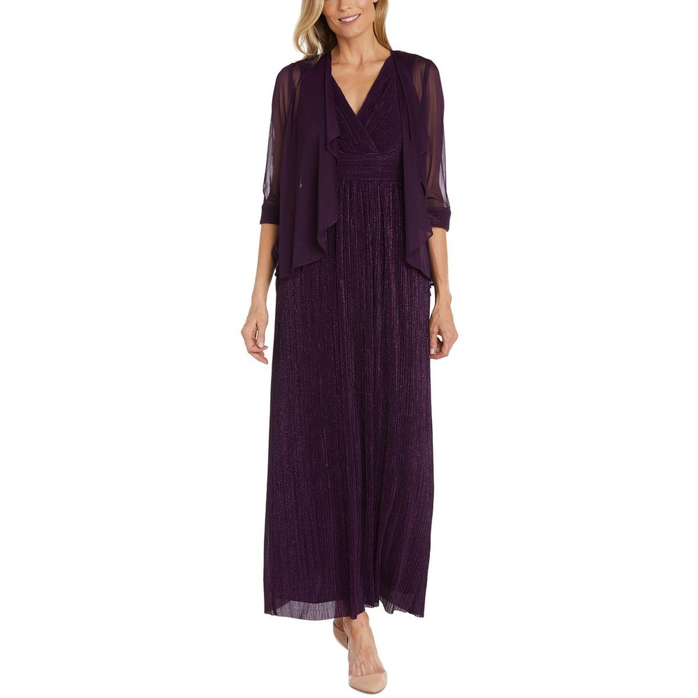 Contrast Trim Sheer Duster Blazer