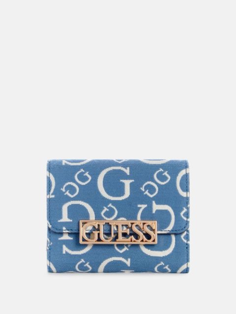 Carrboro Jacquard Logo Wallet