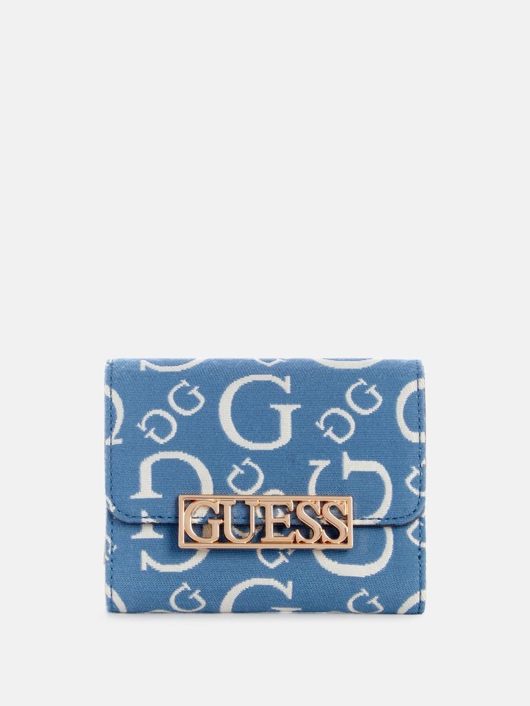 Carrboro Jacquard Logo Wallet