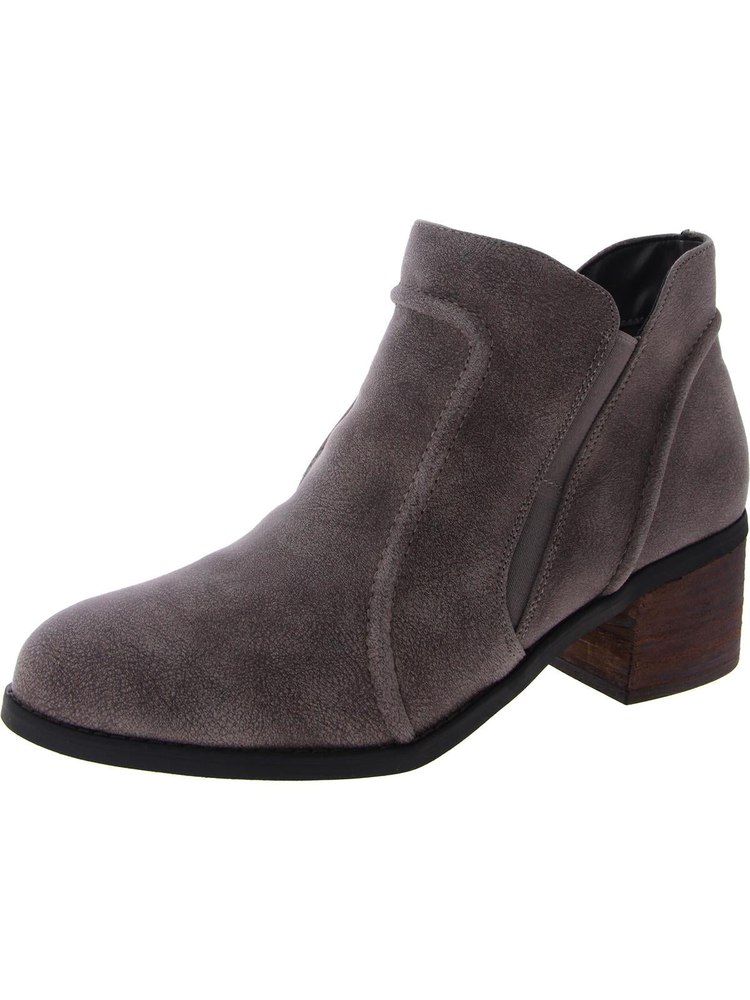 Kenzie Womens Comfort Insole Faux Suede Ankle Boots 7670787342396