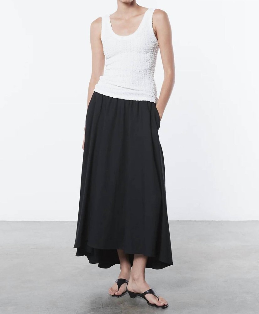 Puckered Tank In White 7670814310460