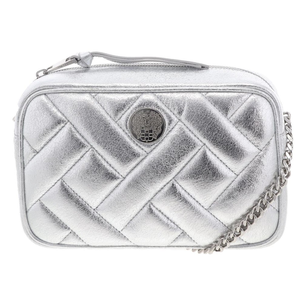 Kisho Quilted Leather Crossbody Handbag