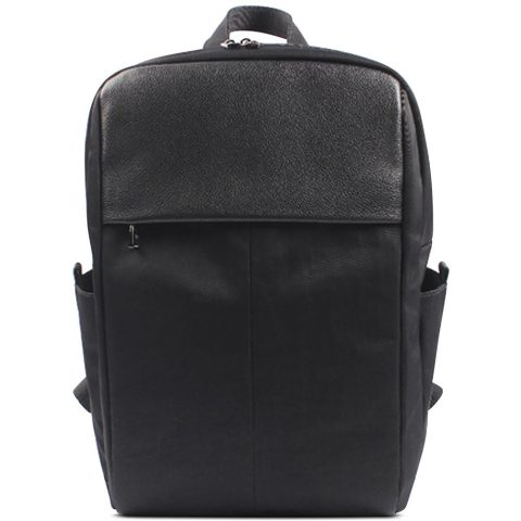 Faux Trim Padded Backpack